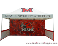 10 x 15 Pop Up Tent - Miami University Athletics